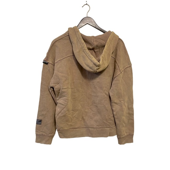 Alphalete Very Terry Smokey Quartz Heavyweight Hoodie Jacket - Picture 4 of 4